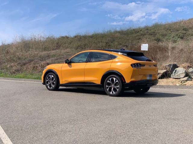 Photo of 2022 Orange Ford Mustang Mach-E