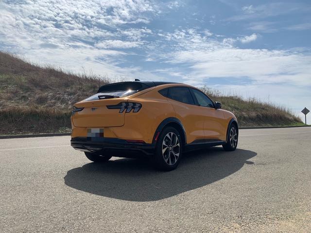 Photo of 2022 Orange Ford Mustang Mach-E