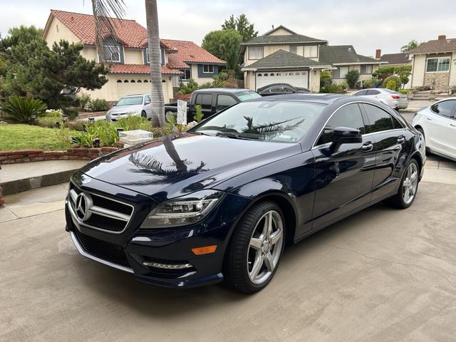 Photo of 2014 Blue Mercedes-Benz CLS-Class