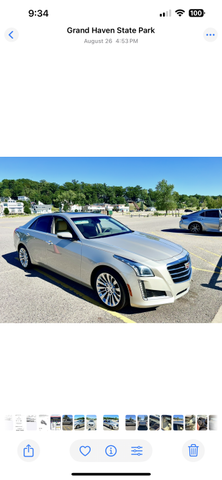 Photo of 2016 Silver Cadillac CTS