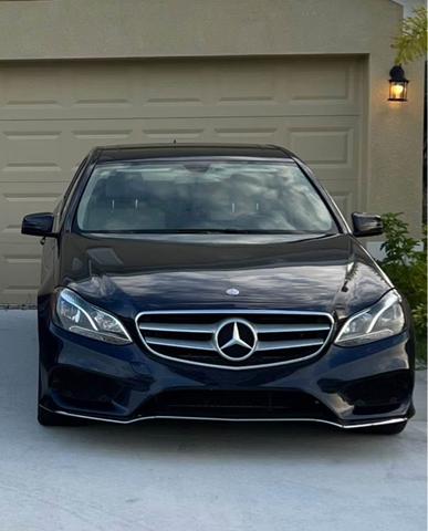 Photo of 2014 Blue Mercedes-Benz E-Class