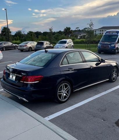 Photo of 2014 Blue Mercedes-Benz E-Class