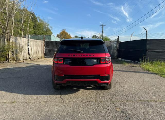Photo of 2020 Red Land Rover Discovery Sport