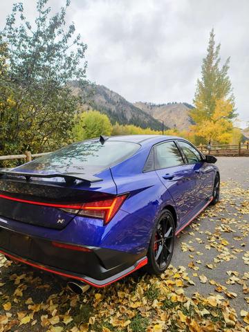 Photo of 2024 Blue Hyundai ELANTRA N