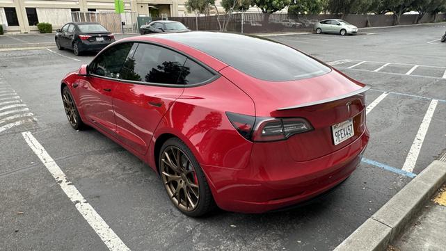 Photo of 2023 Red Tesla Model 3