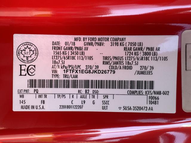 Photo of 2018 Red Ford F-150