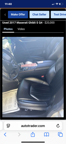 Photo of 2017 White Maserati Ghibli