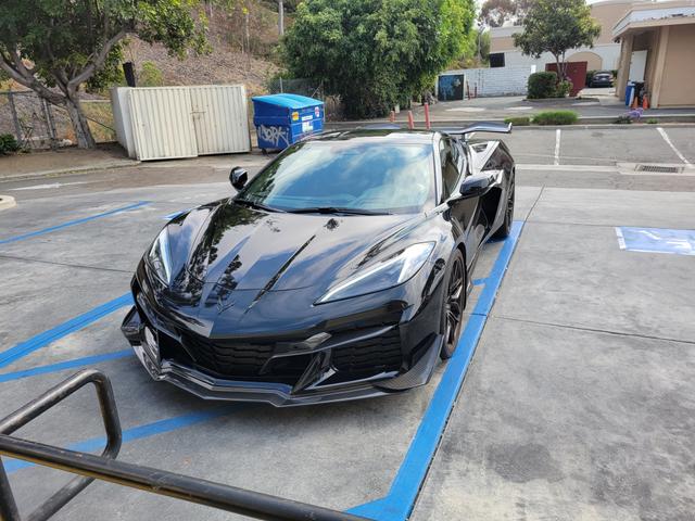 Photo of 2025 Black Chevrolet Corvette