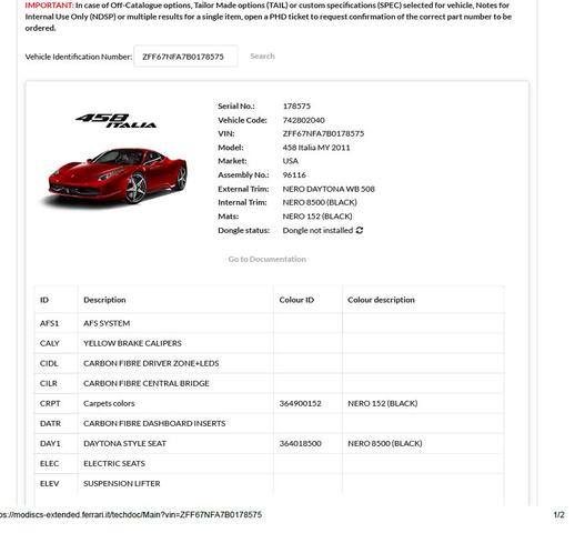 Photo of 2011 Black Ferrari 458 Italia