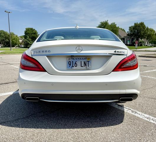Photo of 2014 White Mercedes-Benz CLS-Class