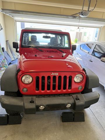Photo of 2017 Red Jeep Wrangler