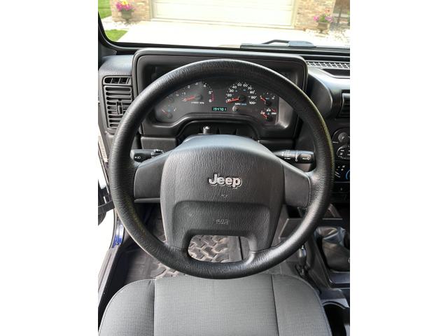Photo of 2006 Blue Jeep Wrangler