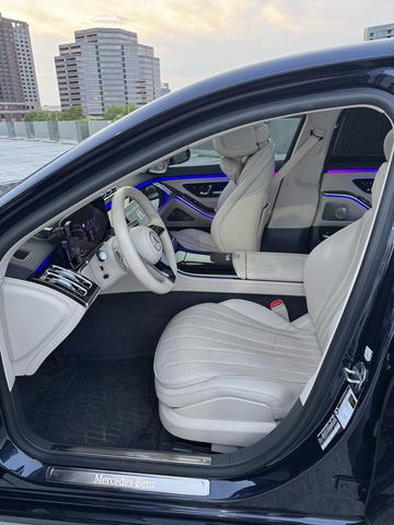 Photo of 2022 Blue Mercedes-Benz S-Class