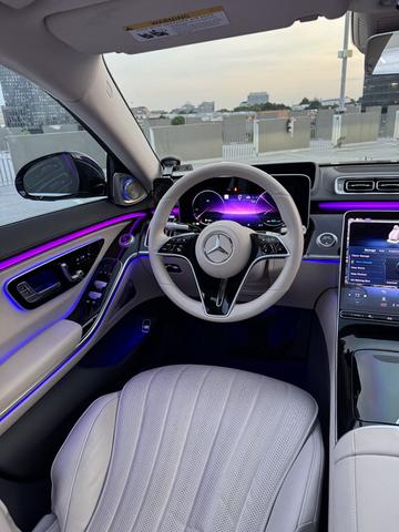 Photo of 2022 Blue Mercedes-Benz S-Class