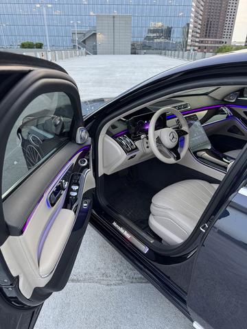 Photo of 2022 Blue Mercedes-Benz S-Class