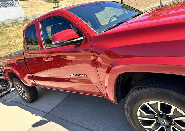 Photo of 2021 Red Toyota Tacoma