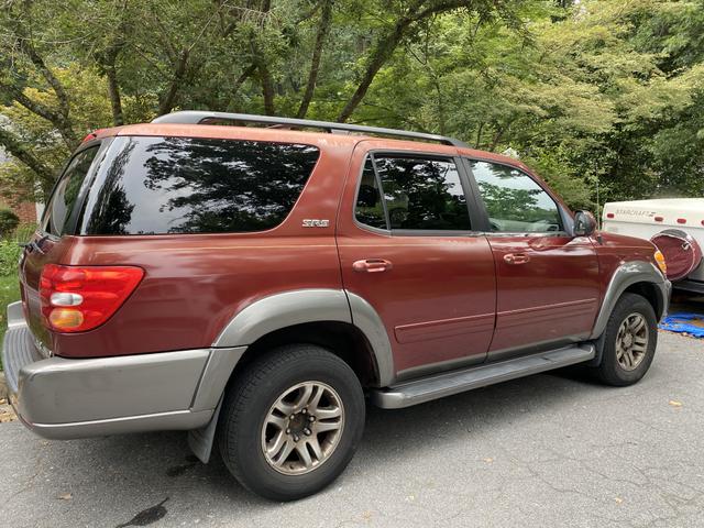 Photo of 2004 Red Toyota Sequoia