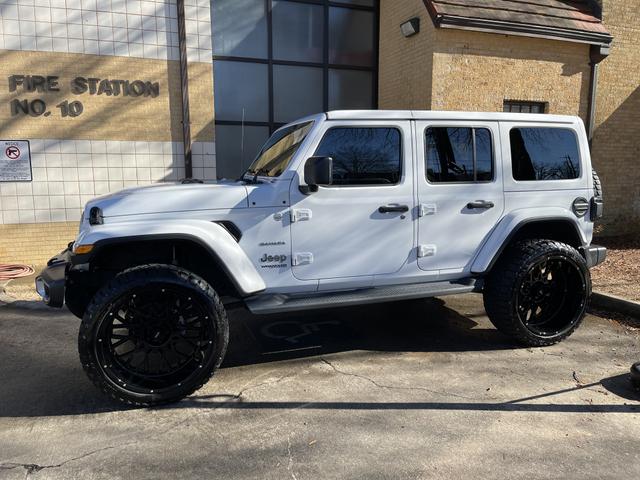Photo of 2021 White Jeep Wrangler Unlimited