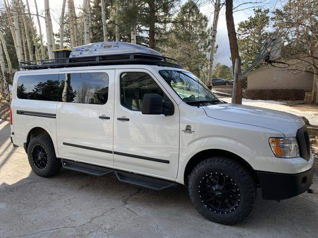 Photo of 2020 White Nissan NV Passenger NV3500 HD