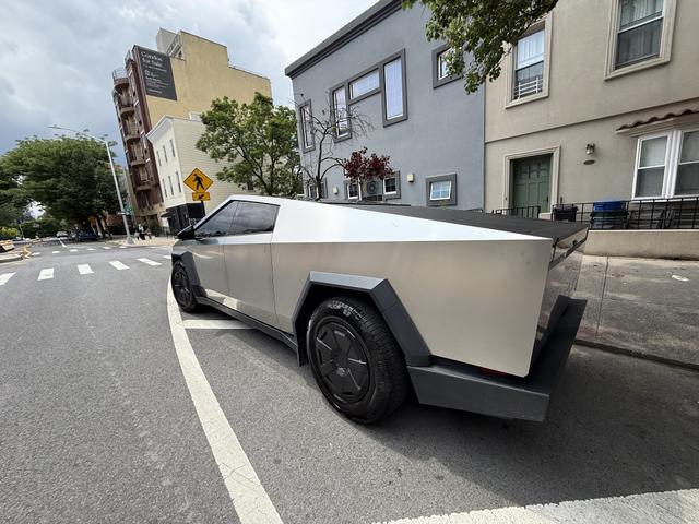 Photo of 2024 Silver Tesla Cybertruck