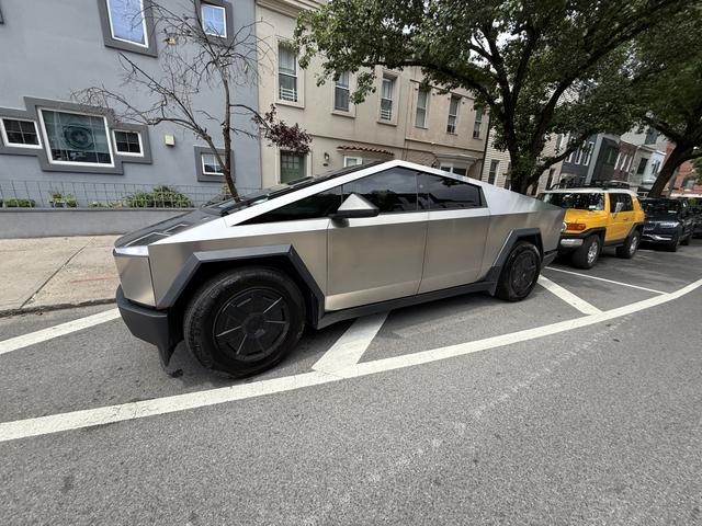 Photo of 2024 Silver Tesla Cybertruck