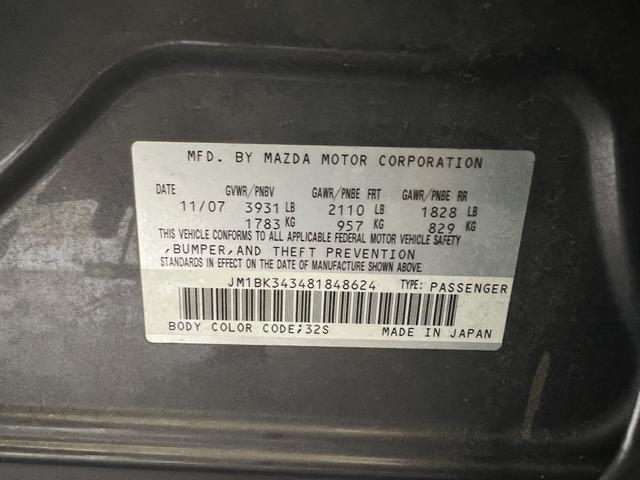 Photo of 2008 Gray Mazda Mazda3