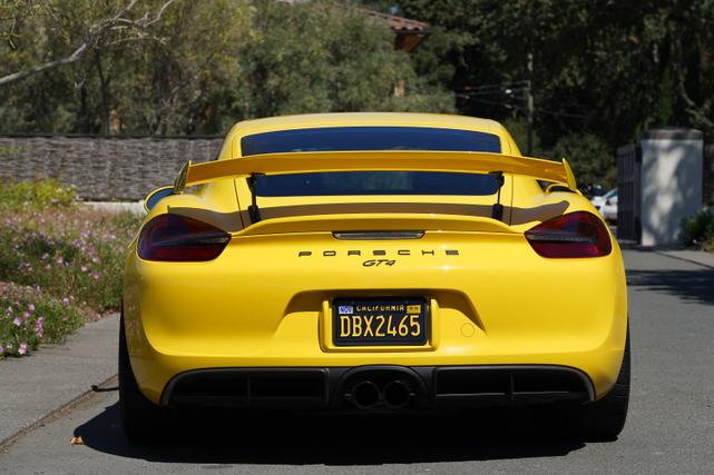 Photo of 2016 Yellow Porsche Cayman
