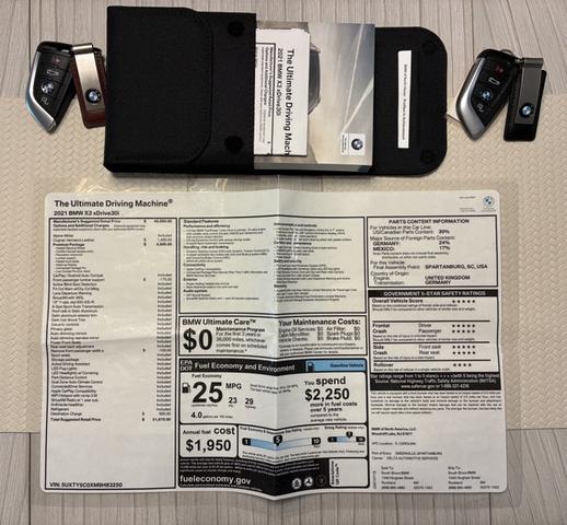 Photo of 2021 White BMW X3
