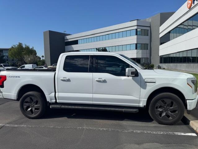 Photo of 2023 White Ford F-150 Lightning