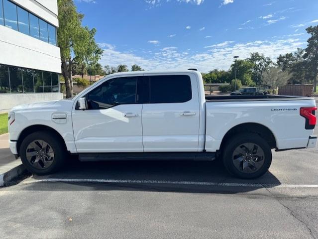 Photo of 2023 White Ford F-150 Lightning