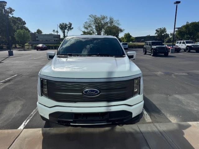 Photo of 2023 White Ford F-150 Lightning