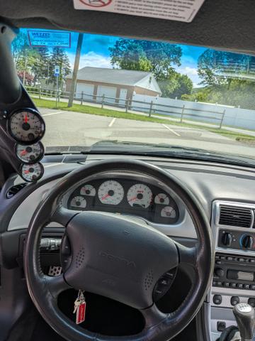 Photo of 2003 Black Ford Mustang
