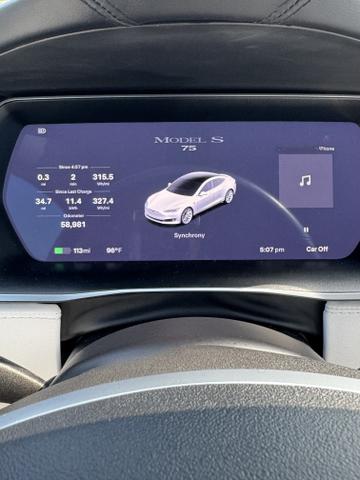 Photo of 2017 White Tesla Model S