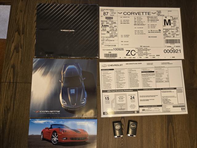 Photo of 2009 Black Chevrolet Corvette