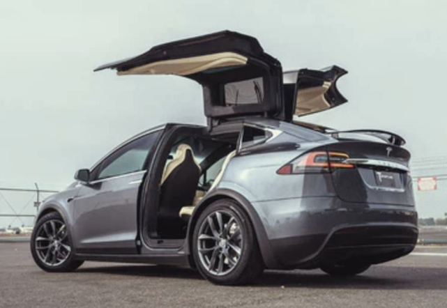 Photo of 2021 Silver Tesla Model X