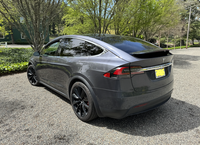 Photo of 2021 Silver Tesla Model X