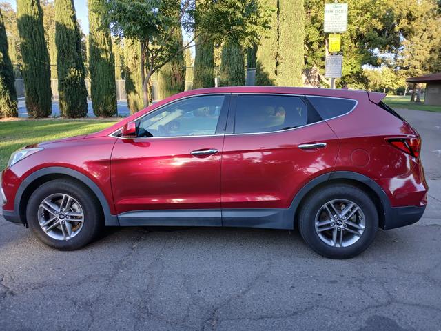 Photo of 2017 Red Hyundai Santa Fe Sport