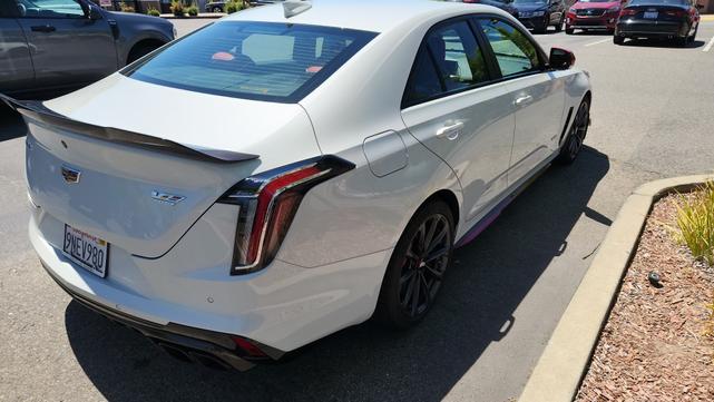 Photo of 2023 White Cadillac CT4-V