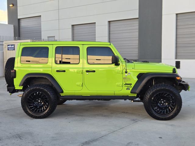 Photo of 2021 Green Jeep Wrangler Unlimited