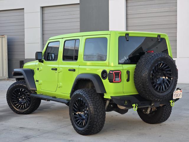 Photo of 2021 Green Jeep Wrangler Unlimited