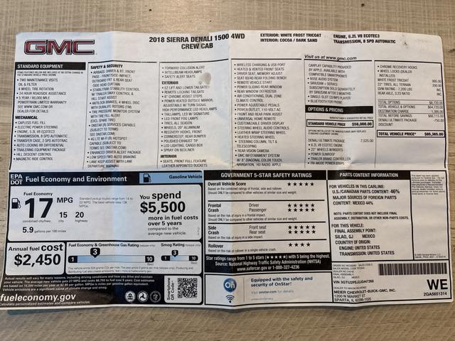 Photo of 2018 White GMC Sierra 1500
