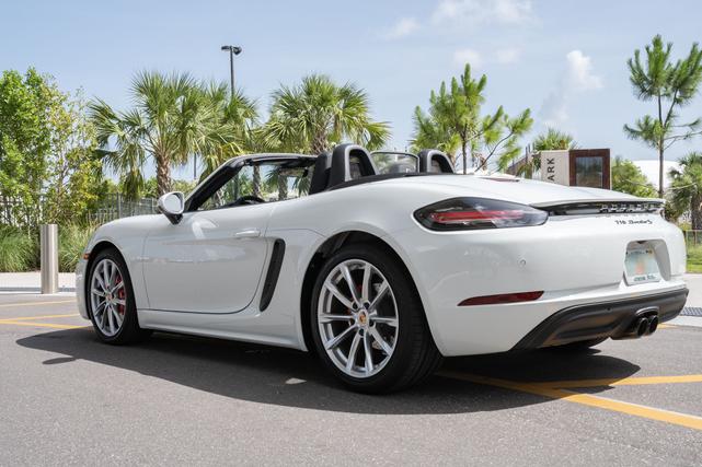 Photo of 2025 White Porsche 718 Boxster