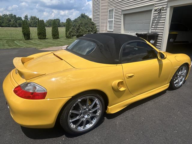 Photo of 2003 Yellow Porsche Boxster