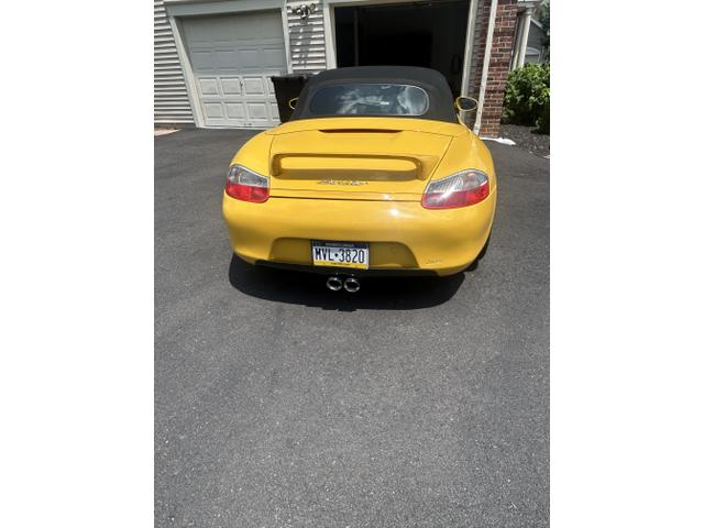 Photo of 2003 Yellow Porsche Boxster