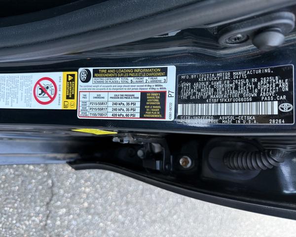 Photo of 2015 Black Toyota Camry