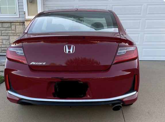 Photo of 2017 Red Honda Accord