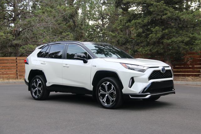 Photo of 2022 White Toyota RAV4 Prime