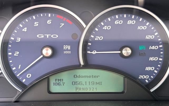Photo of 2006 Blue Pontiac GTO