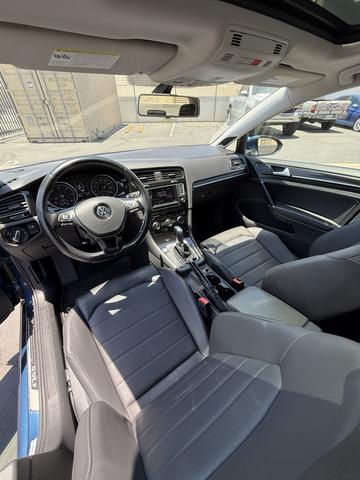 Photo of 2015 Blue Volkswagen Golf SportWagen
