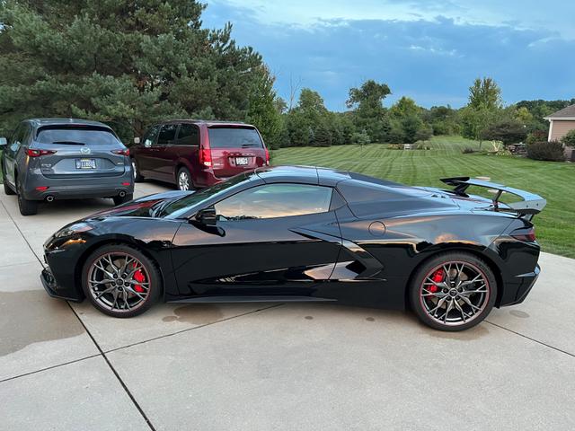 Photo of 2023 Black Chevrolet Corvette